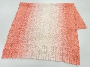 レース花模様ショール